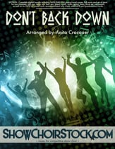 Don't Back Down Digital File choral sheet music cover